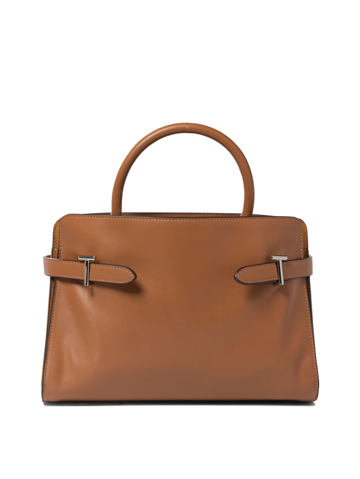 Le Tanneur Brown Calf Leather Handbag