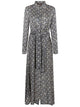 Obidi Blue Silk Clothing Dresses