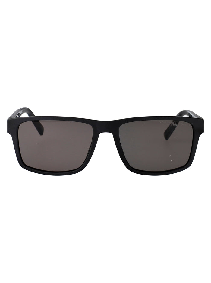Tommy Hilfiger Black Eco Polyamide Sunglasses