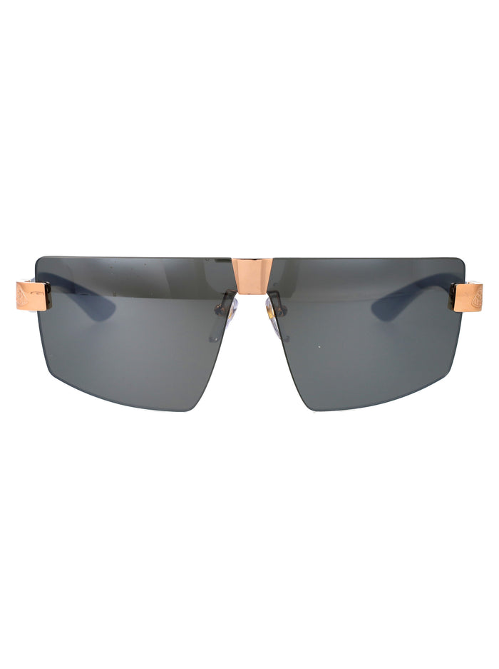 Maybach Eyewear Gold Black Titanium+Horn Sunglasses