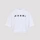 Marni Lily White Cotton T-Shirt