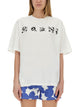 Marni Cotton Tshirt With Logo