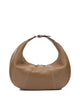 Le Tanneur  Brown Calf Leather Shoulder Bag