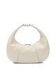 Le Tanneur  White Calf Leather Shoulder Bag