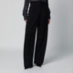 Thelatest Black Cotton Palazzo Trousers