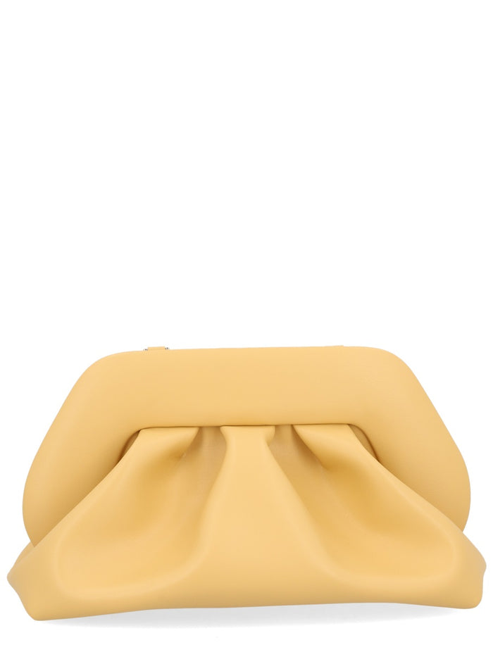 Themoirè Orange Recycled Clutch