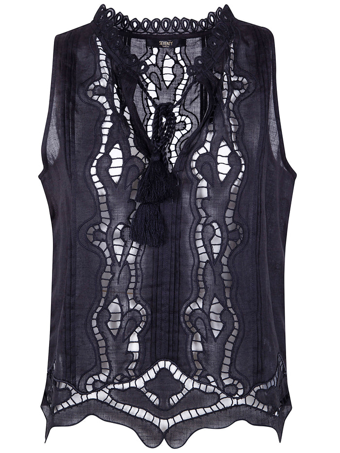 Seventy Raime Embroidered Top