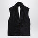 Patou  Black Zipped Waistcoat