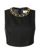Elisabetta Franchi Elisabetta Franchi Jewel Chain Cropped Top