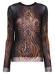 Jean Paul Gaultier Black Polyamide Top