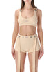 Jean Paul Gaultier Nude Cotton Top