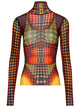 Jean Paul Gaultier Multicolour Polyamide Top