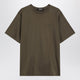Jacquemus Khaki T-Shirt With Pleats On The Back