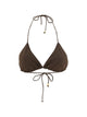 Jacquemus Rond-Carré Triangle Bikini Top