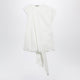 Jw Anderson Ivory Cotton Top With Selftie Back Strap