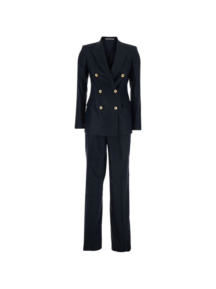 Tagliatore Linen Double-Breasted Suit