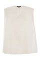 Fabiana Filippi Linen Sleeveless Top