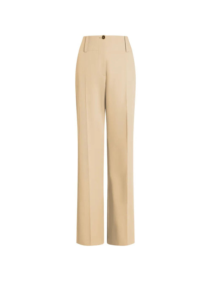 Patou Large Belt Straight Trousers