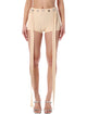Jean Paul Gaultier Nude Cotton Shorts