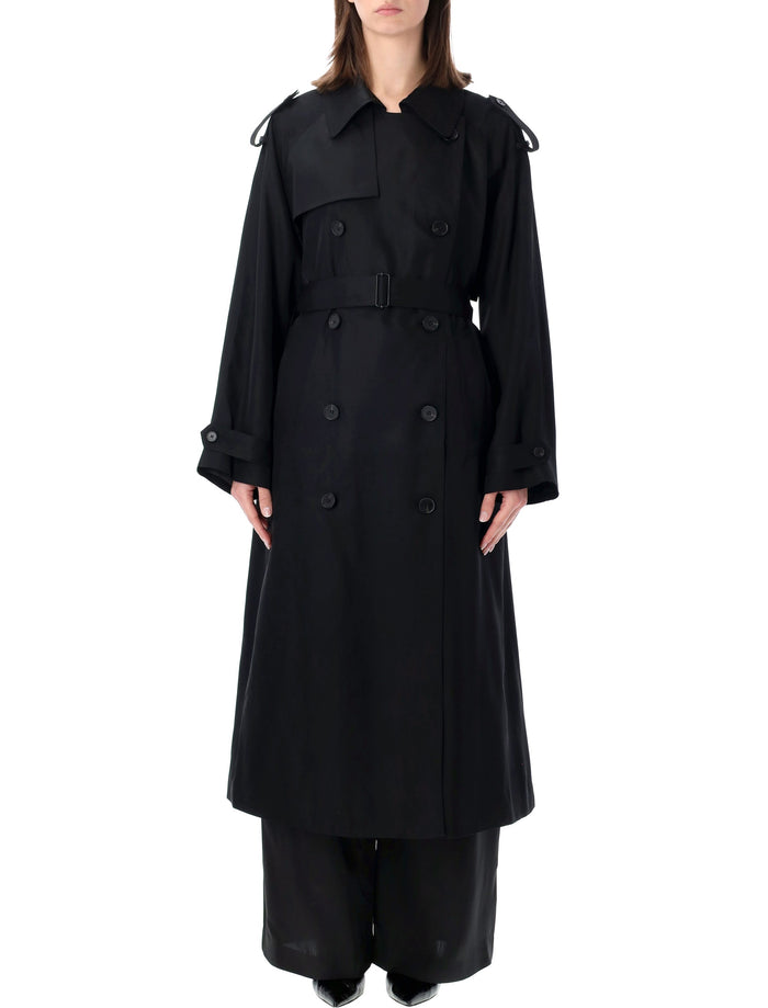 The Frankie Shop The Frankie Shop Veyron Twill Trench Coat