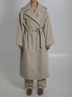 The Frankie Shop Beige Cotton Polyester Coat