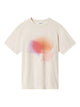 Isabel Marant Etoile Cream Zewel Ss T-Shirt Multicolor Logo