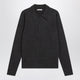 Lemaire Grey Longsleeve Wool Polo Shirt