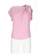 Isabel Marant Sm Nayda Pink T-Shirt With Knot Detail