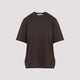 The Frankie Shop Brown Harper Soft Organic Cotton T-Shirt