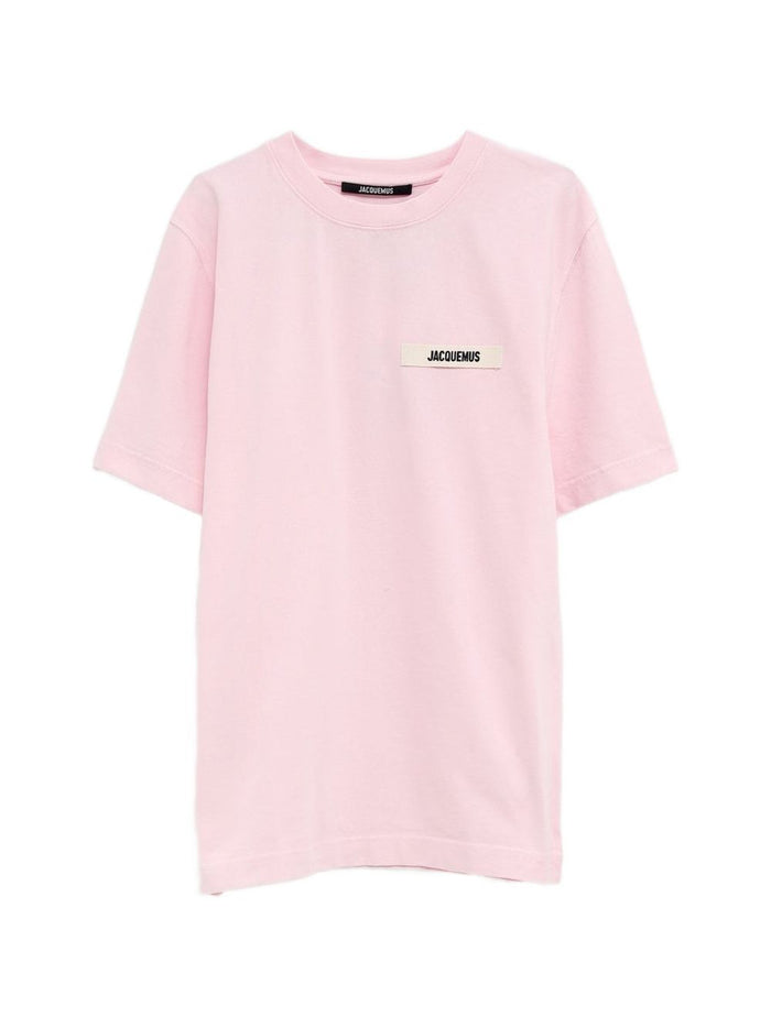 Jacquemus Le T-Shirt Gros Grain In Cotton