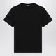 Jacquemus T-Shirt In Cotone Nera Con Logo