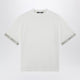 Jacquemus White Ventadou Tshirt In Papereffect Jersey