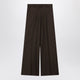 The Frankie Shop Brown Brickell Flannel Trousers