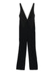 Tom Ford Contrast V-Neck Jumpsuit