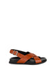 Guglielmo Rotta Twill Sandals Nut