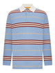 Guest In Residence Striped Rubgy Polo Shirt