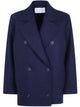 Harris Wharf London Women Oversized Peacoat