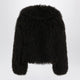 Blancha Short Chocolate Brown Fur Jacket