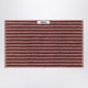 Tekla Striped Reddishbrown Guest Towel 30X50 Cm
