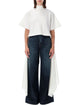 Alaia Asym Tshirt Cotton Jersey