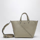 Fendi  Ivory Diagonal Shopping Small Selleria Bag