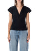 Isabel Marant Nadrine Draped Cotton Jersey T-Shirt