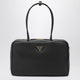 Prada Large Duffle Bag In Black Leather
