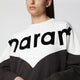 Isabel Marant Étoile Houston Sweatshirt In Black Cotton With Logo