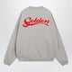 Golden Goose Journey Crewneck Cotton Sweatshirt In Grey