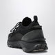Moncler Trailgrip Lite3 Suede Leather Sneakers In Black