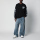Off-White™ Black Motion Arrow Skate Cotton Sweatshirt