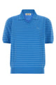 Miu Miu Embroidered Cotton Polo Shirt