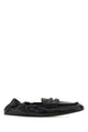 Miu Miu Black Leather Loafers