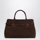 Manu Atelier Le Cambon 35 Dark Brown Suede Bag